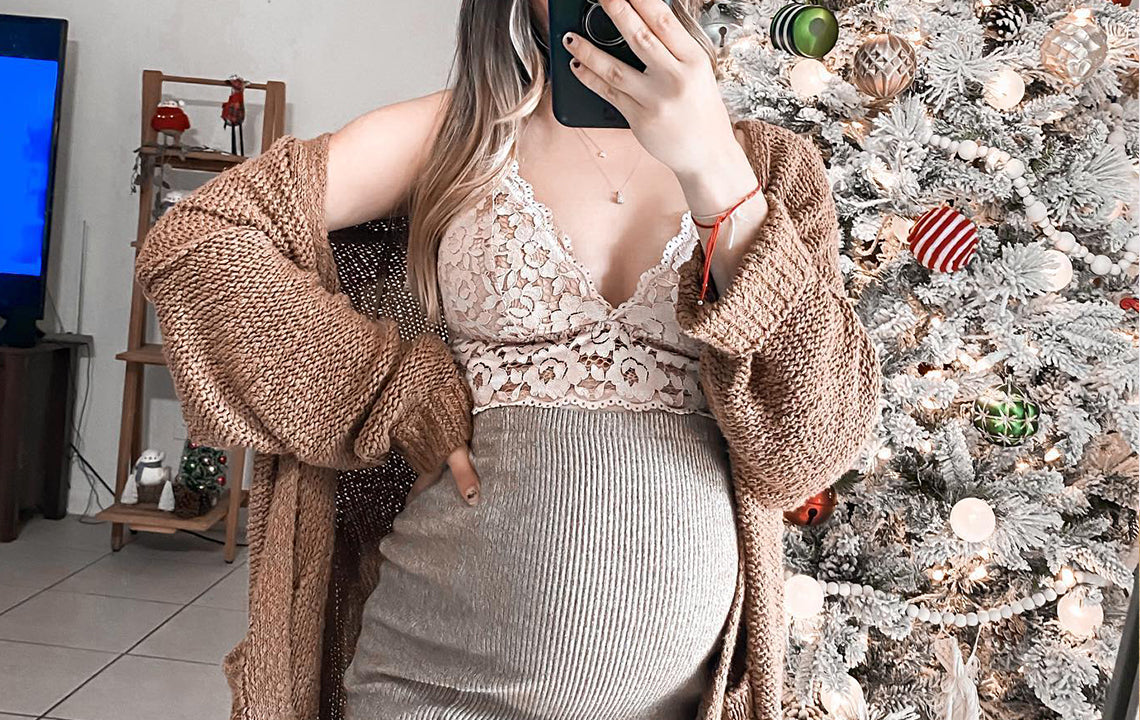 When should you start wearing a nursing bra?