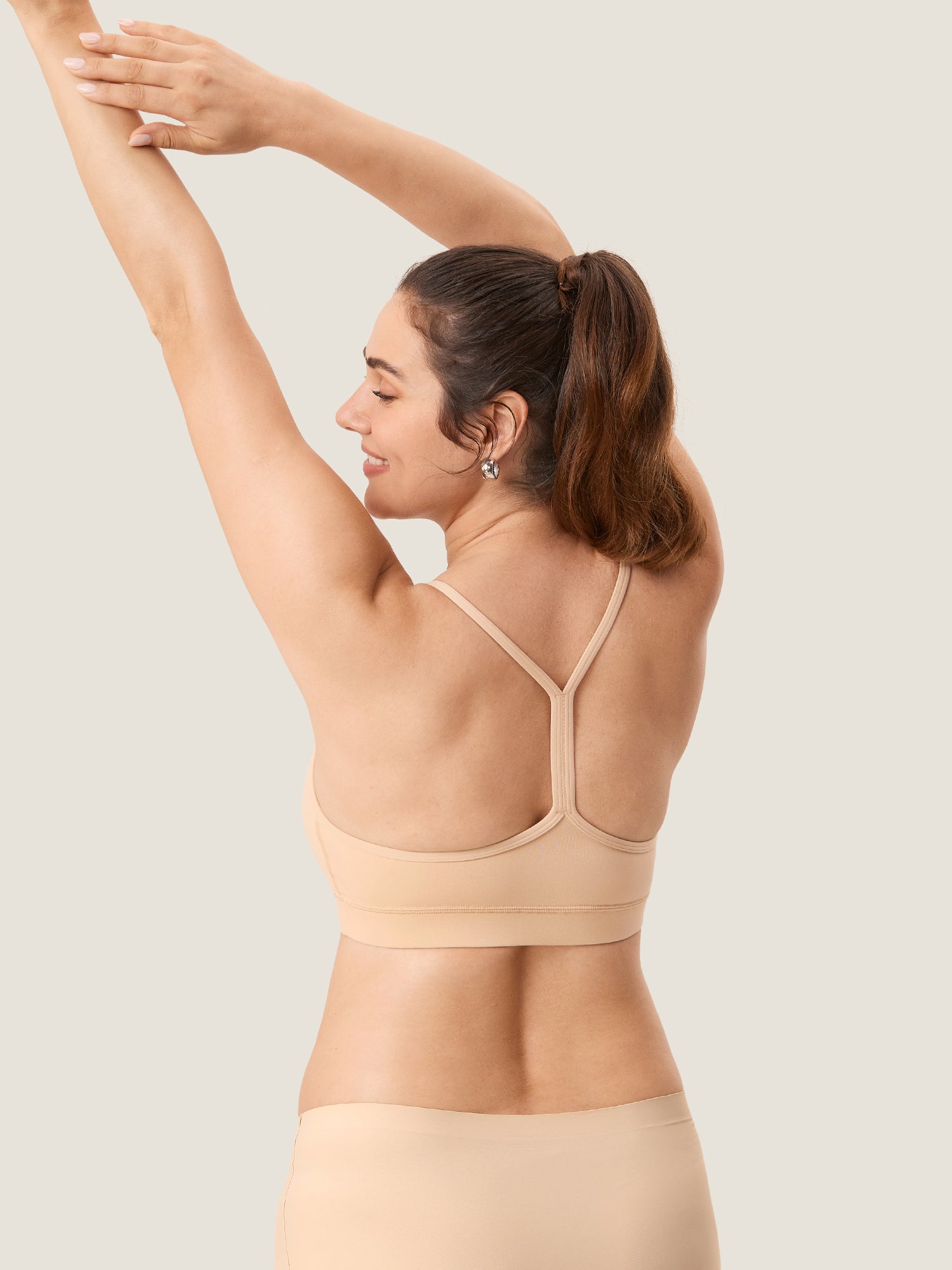 Natrelax® Y Back Nursing Sports Bra Beige