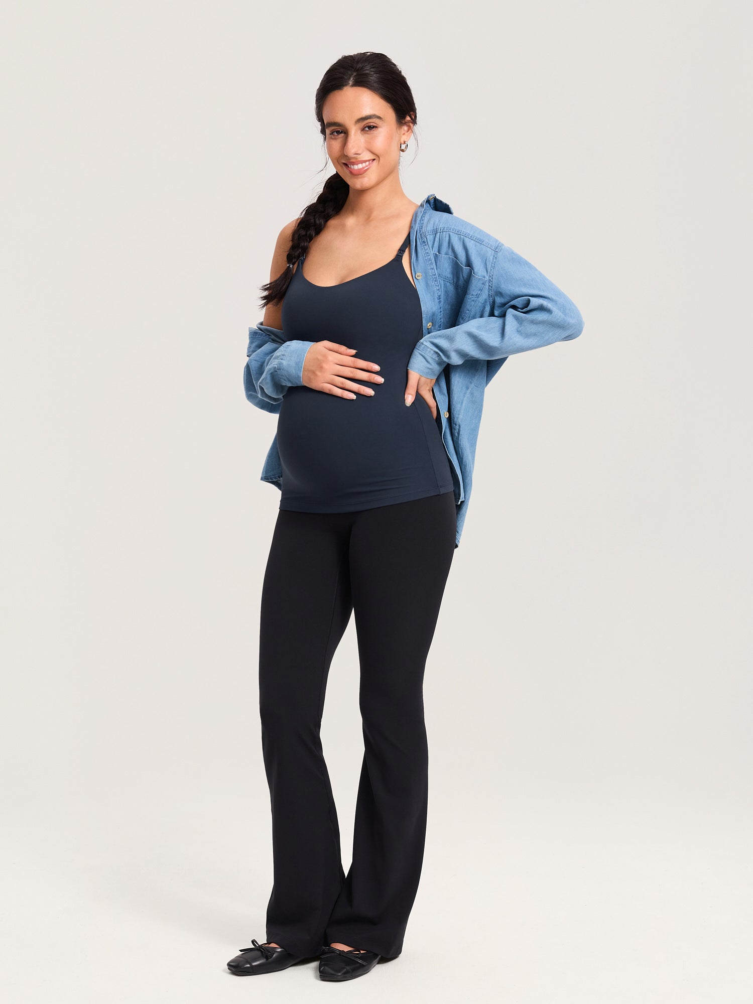 Airsofta Fixed Cup Nursing Cami Tank