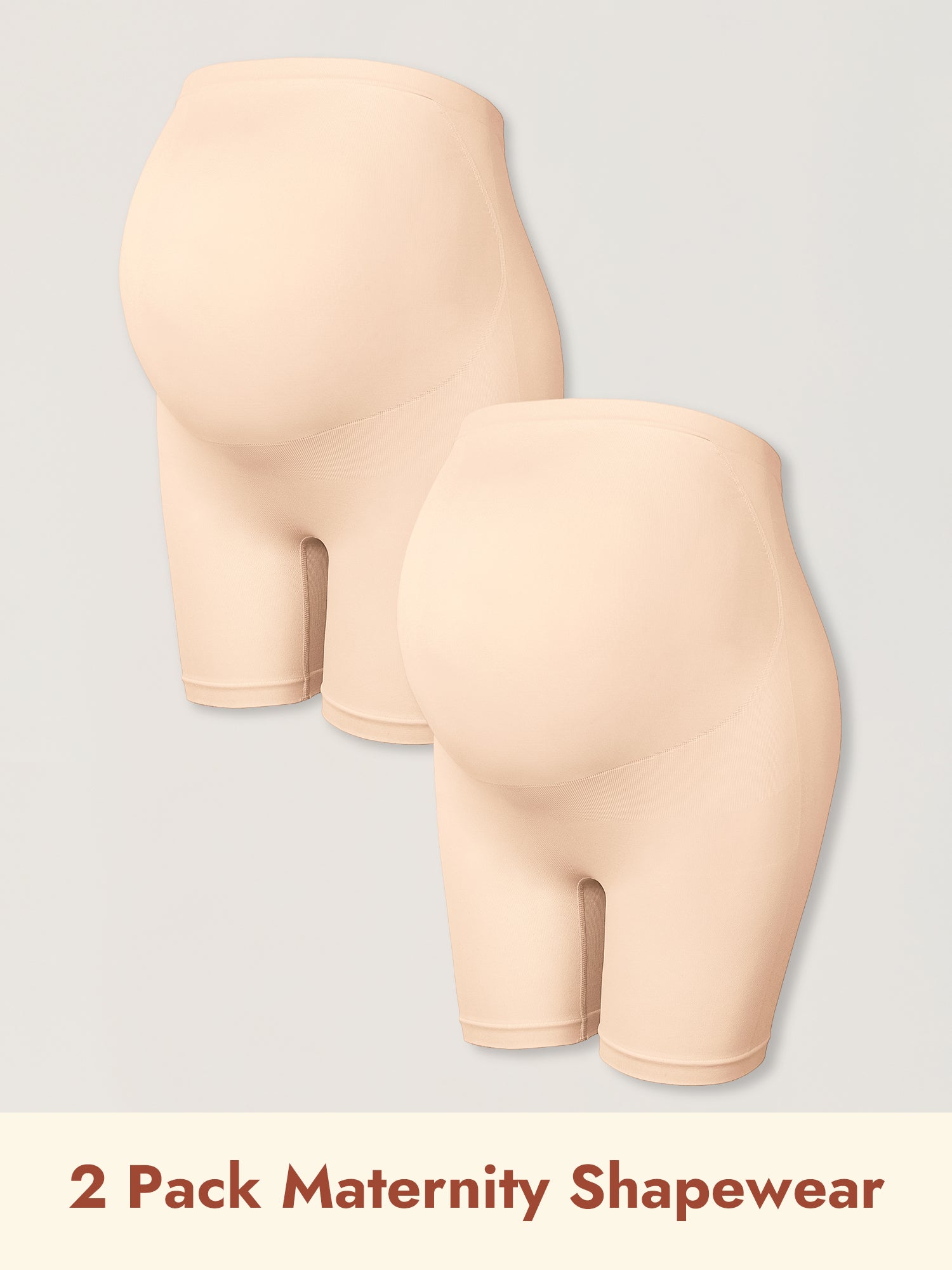 2 Pack Maternity Shapewear Shorts
