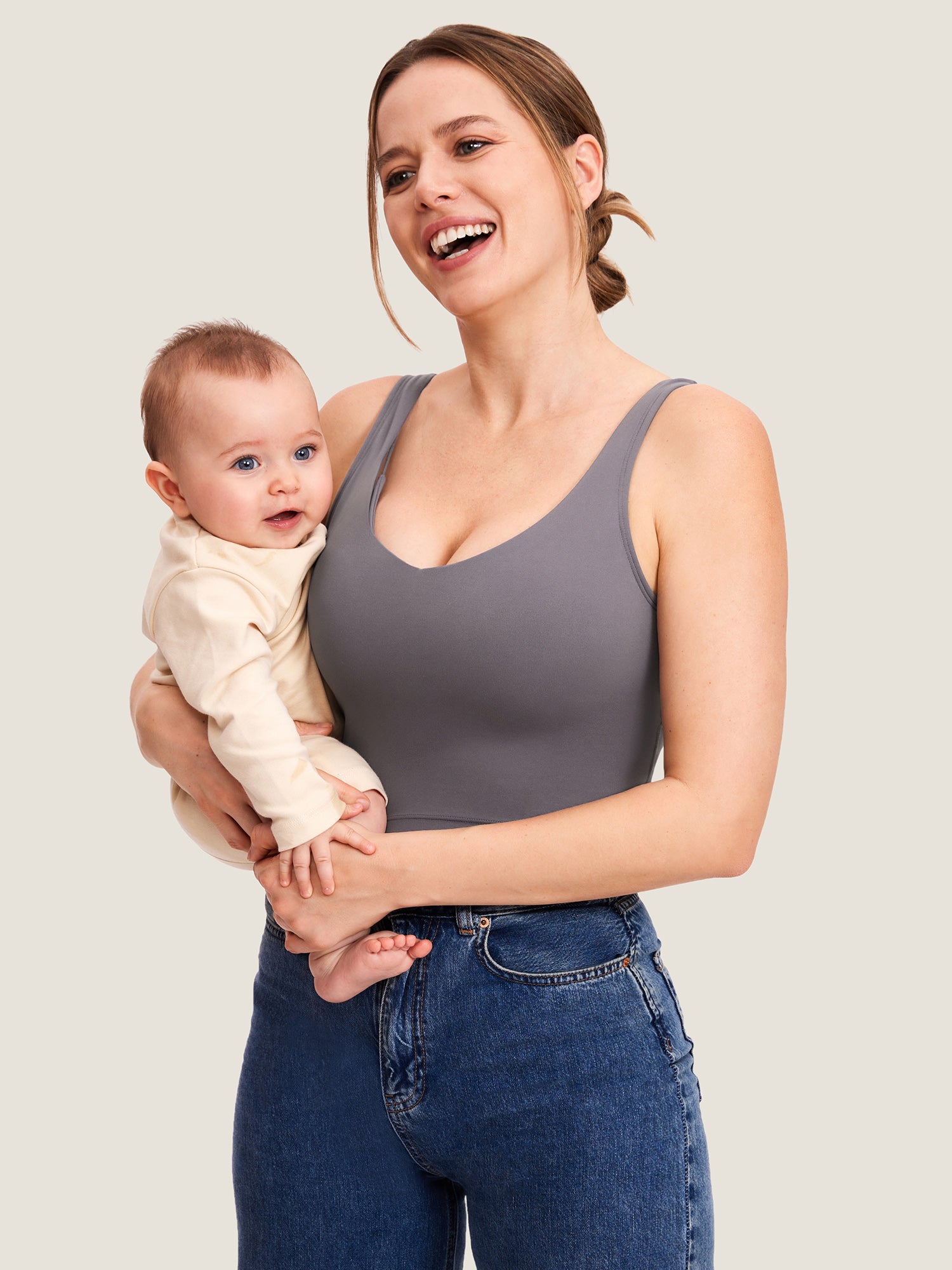 Natrelax® Nursing Crop Tank Top Tornado