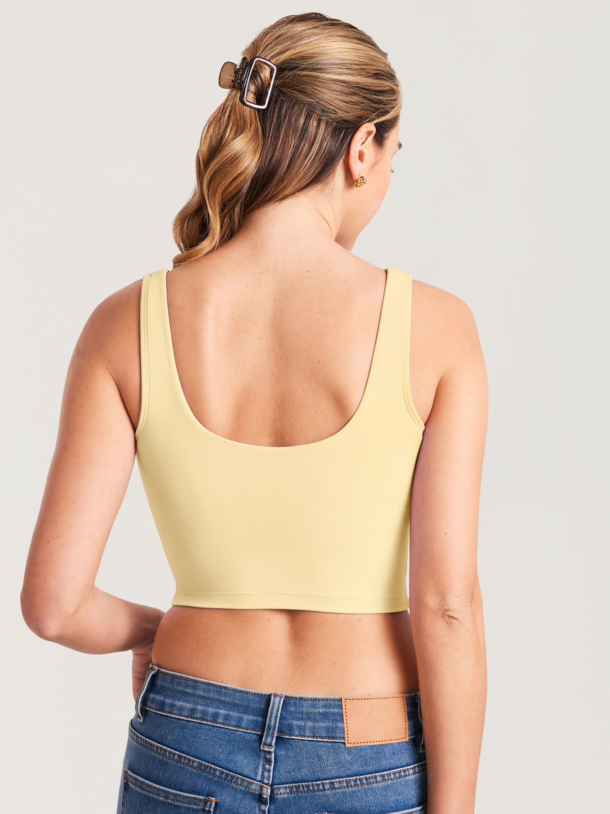 Natrelax® Nursing Crop Tank Top Butter