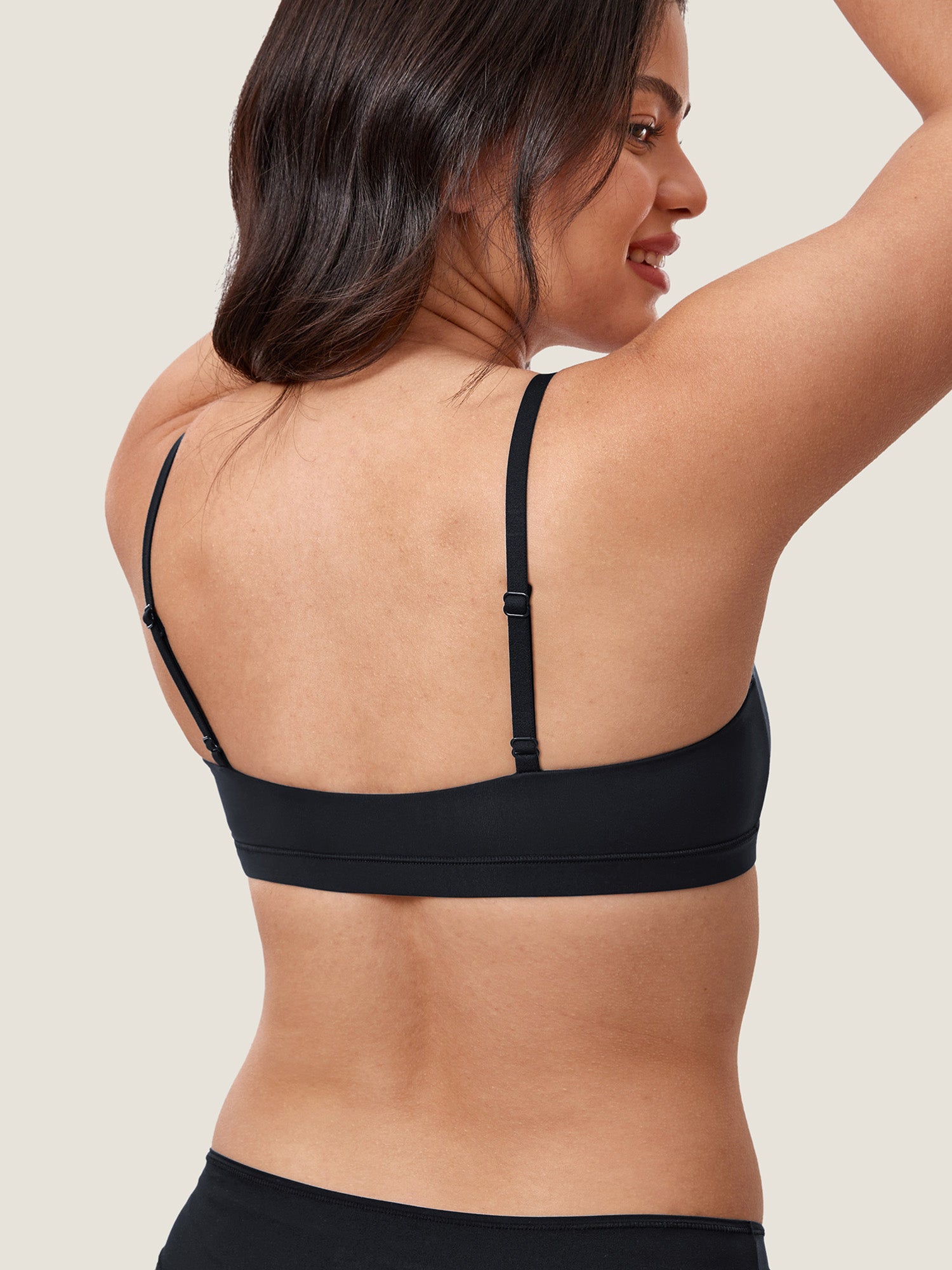 Inbarely® Scoop Everyday Bralette Black