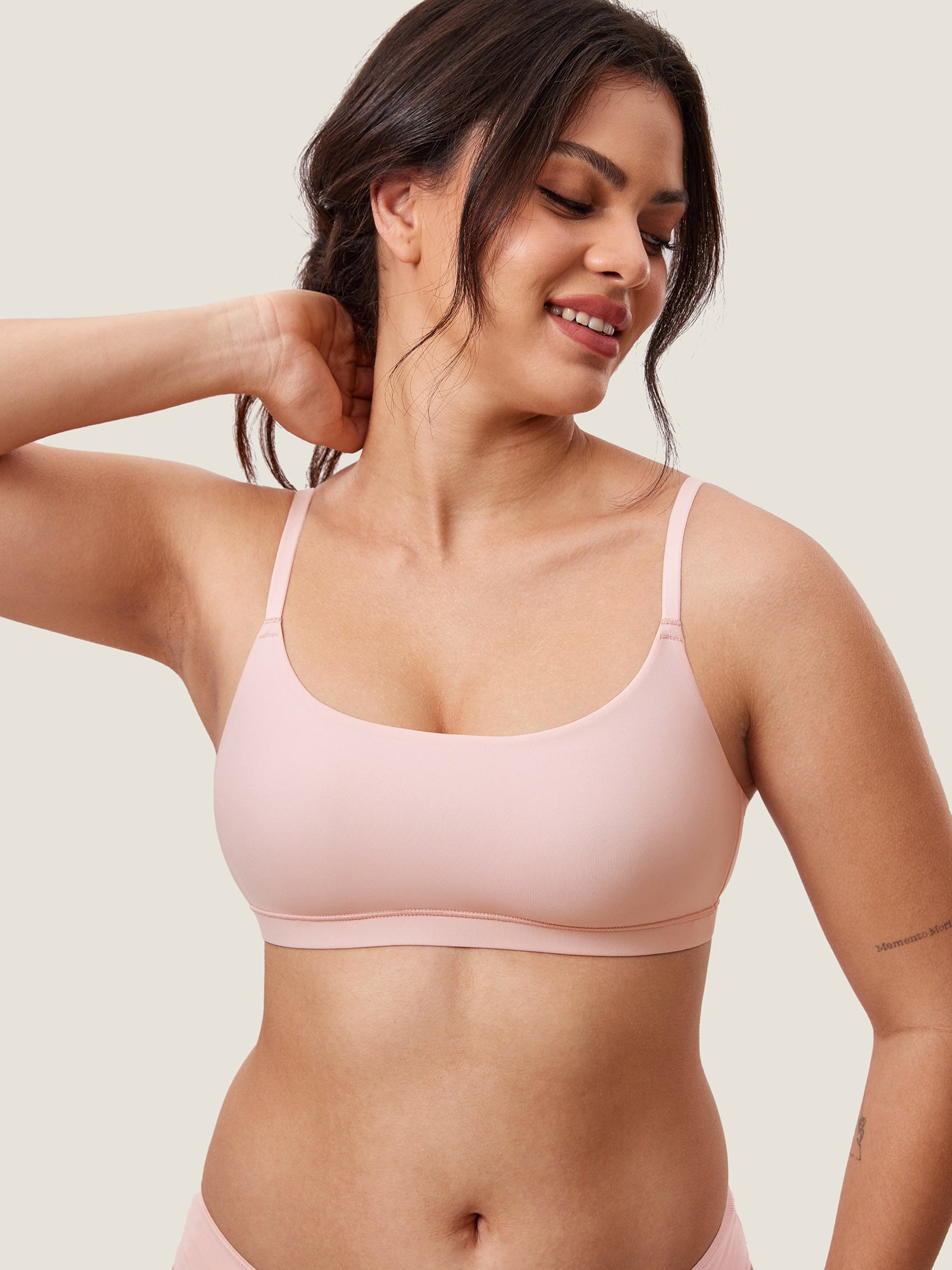 Inbarely® Scoop Everyday Bralette Gentle Rose