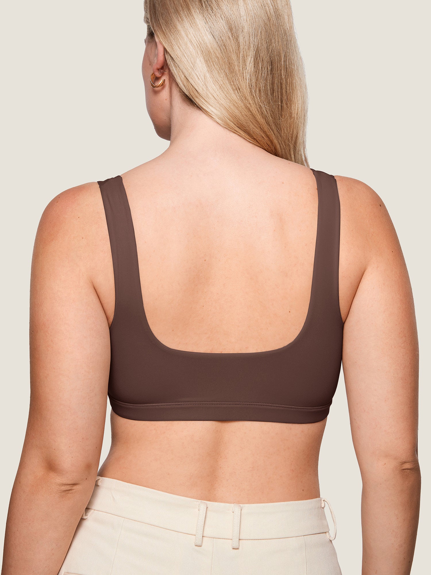 Inbarely® Soft Seamless Everyday Bralette Hazelnut