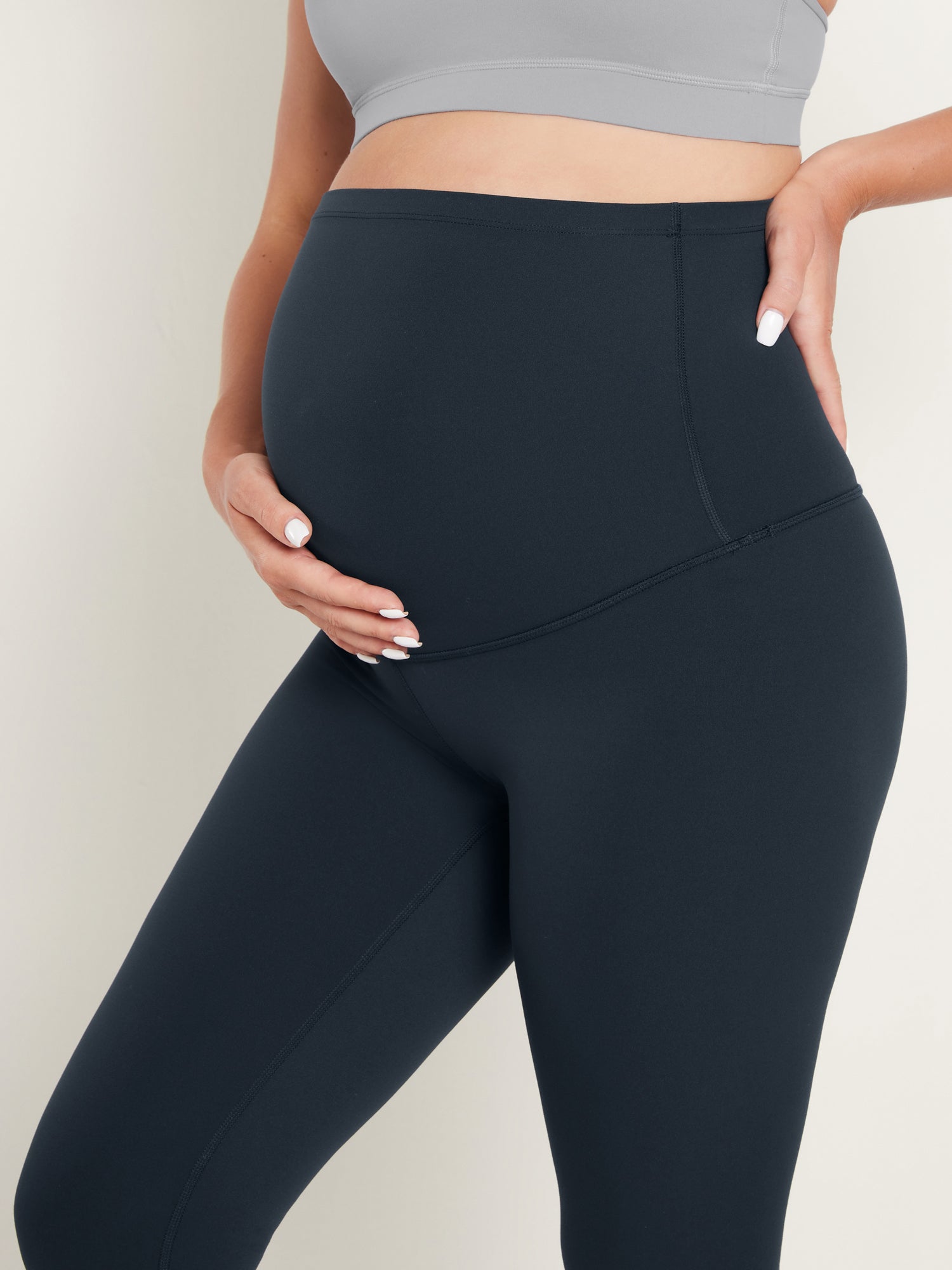 Natrelax® Maternity Leggings 25" - Super High Waist True Navy