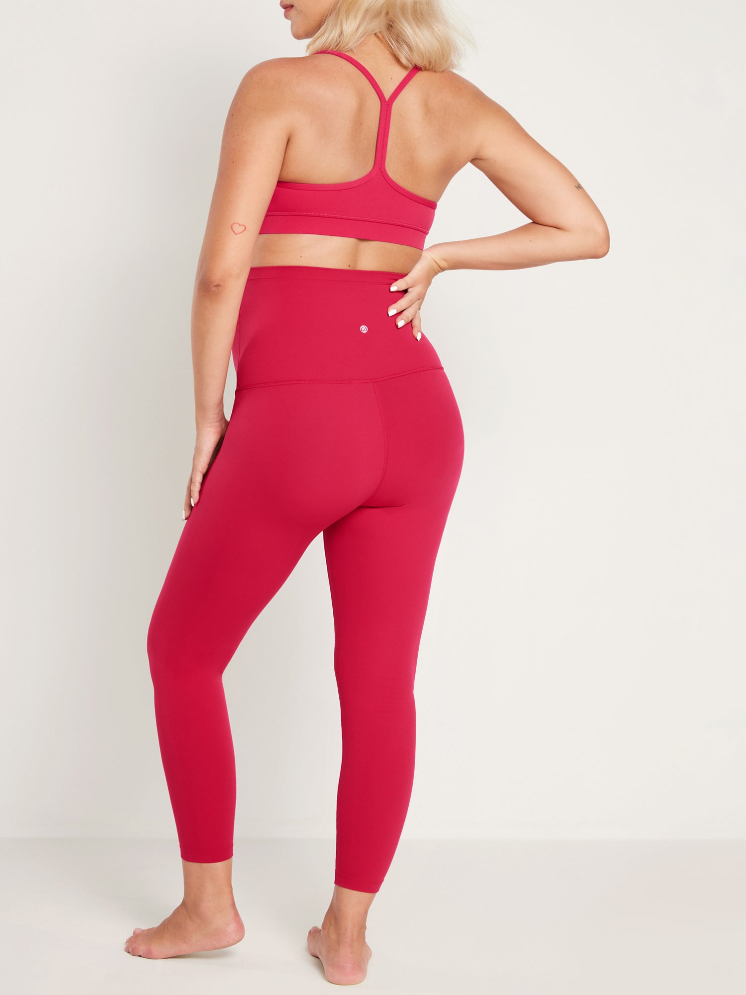 Natrelax® Maternity Leggings 25" - Super High Waist Viva Magenta