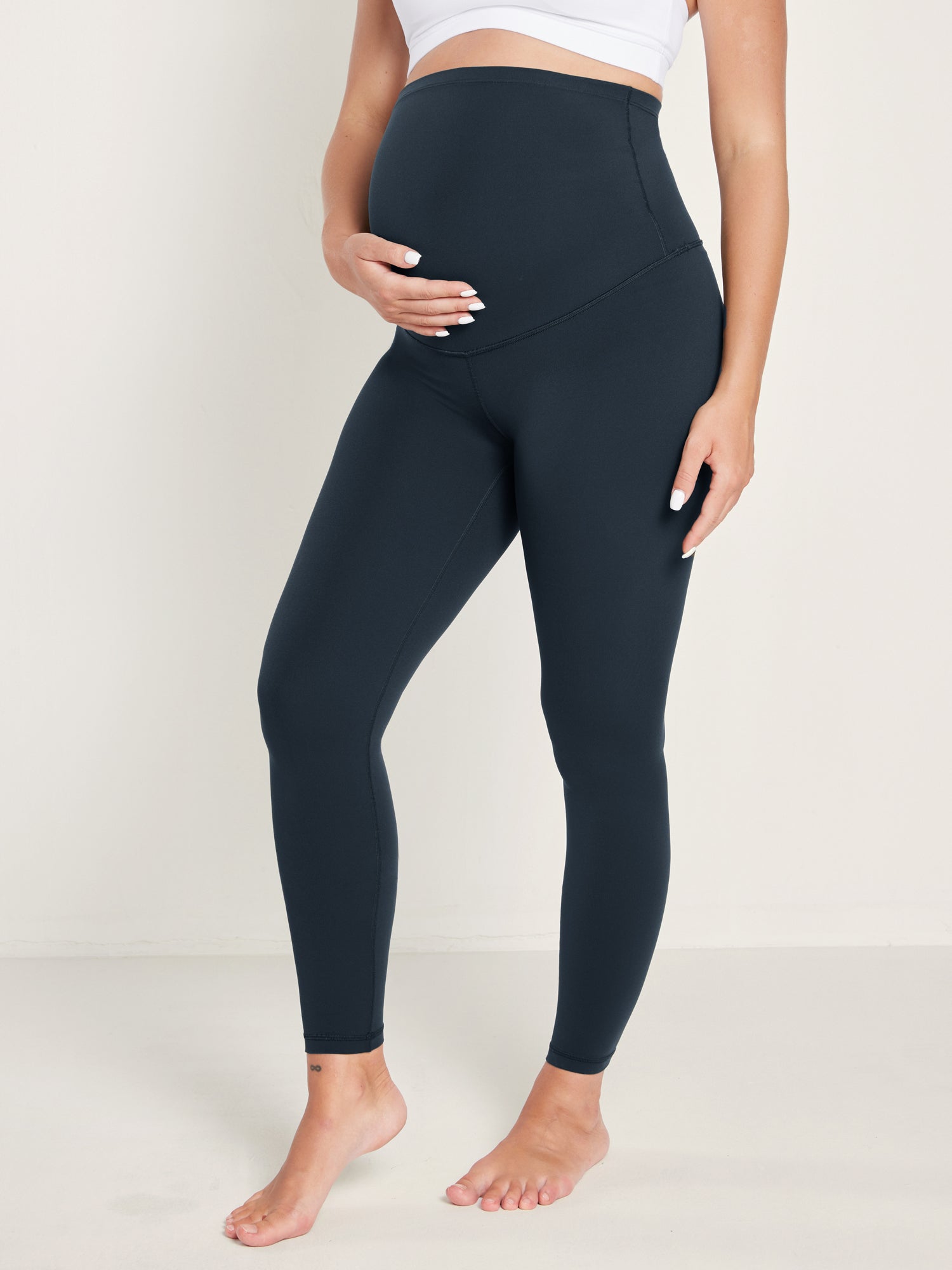 Natrelax® Maternity Leggings 28" - Super High Waist True Navy