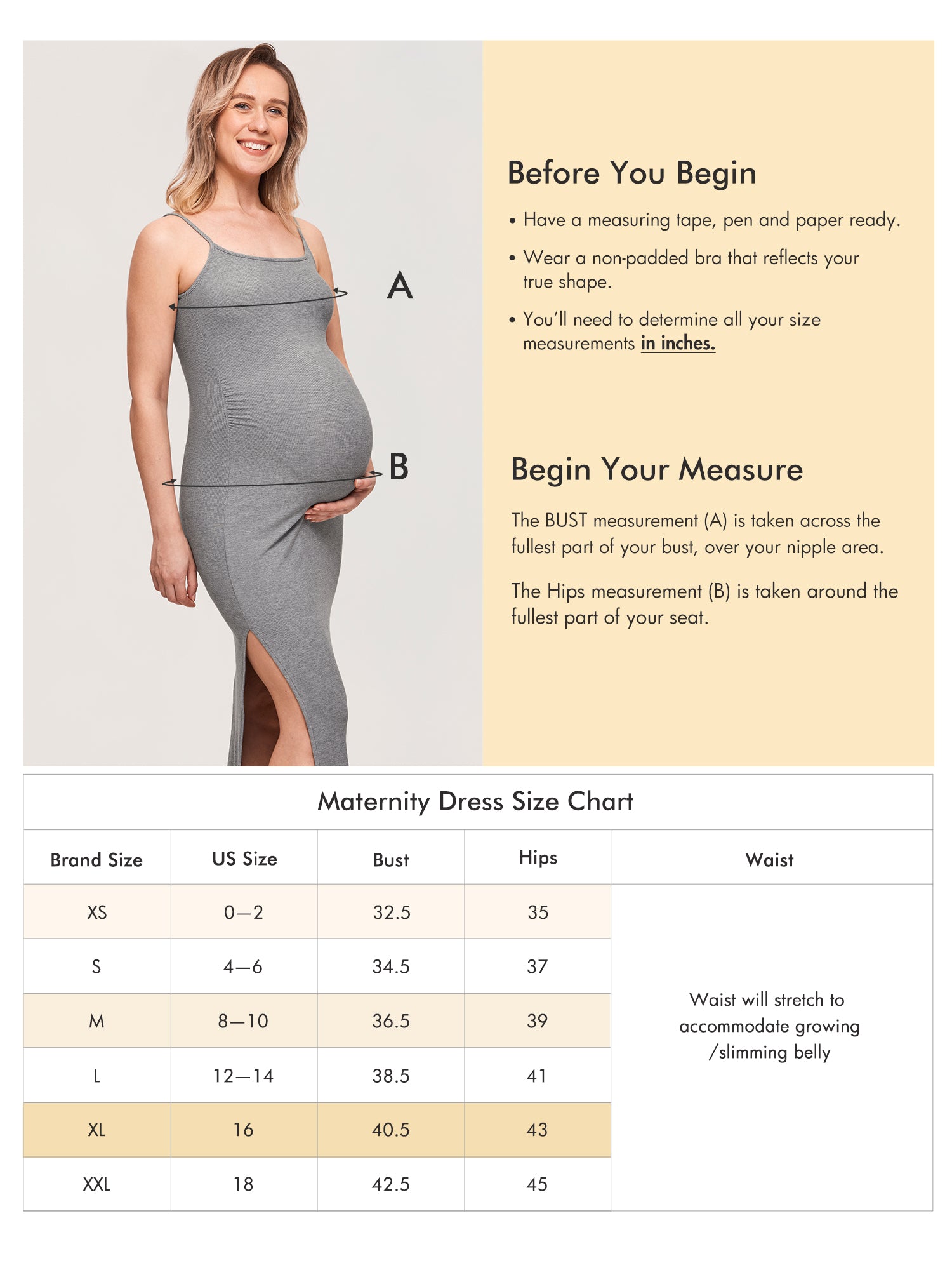 Square Neck Ribbed Maternity Dress Heather Carbon