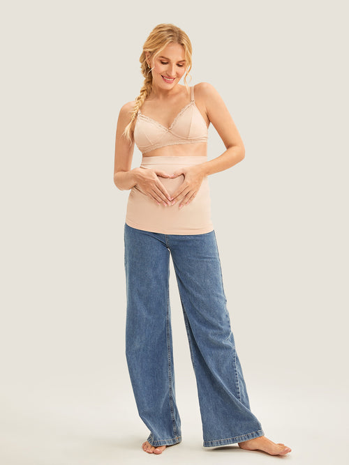 Pregnancy Belly Band|Seamless Beige